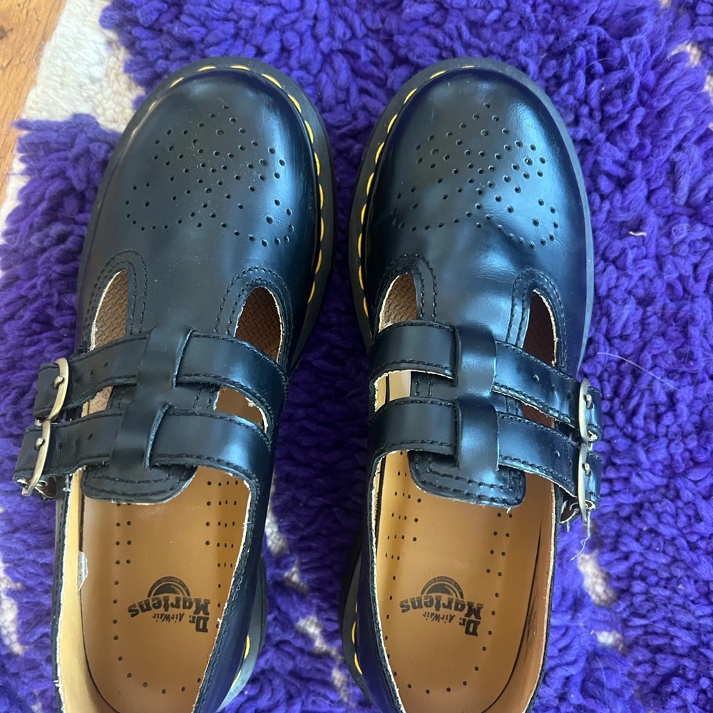 Dr. Martens Black Leather Mary Jane’s